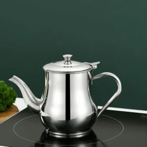 Stainless Steel Oil Filter Pot (Size 32oz=946ml)