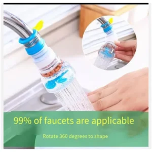 360 Degree Water Filter Tap Water Saving Faucet Water