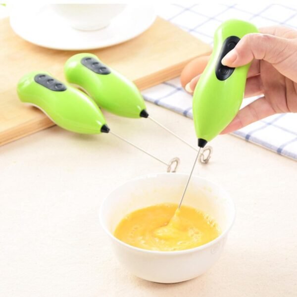 Portable Hand Blender For Lassi, Milk, Coffee, Egg Beater Mixer - Coffee Mixer - Image 2