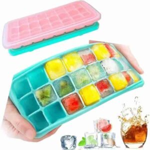 Silicone 24pcs ice tray box