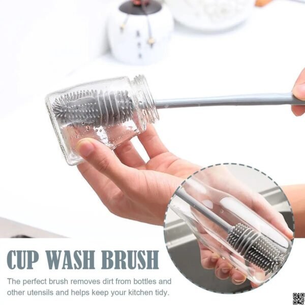Silicone Bottle Cleaning Brush Bottle Cleaner - Image 7