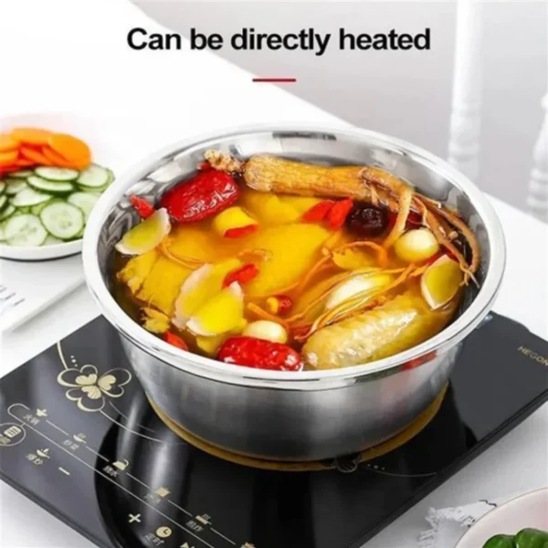 Stainless steel 3 in 1 vegetable cutter & drain basket - Image 5