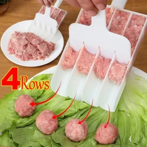 Meat Ball Scoop with Cutting Spade Ball Maker, None-Stick Meatball Maker Melon Ballers