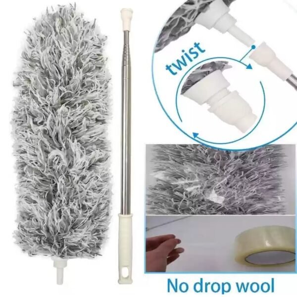 Extendable Flexible Duster for Cleaning Complicated Areas and ceiling fan - Image 10