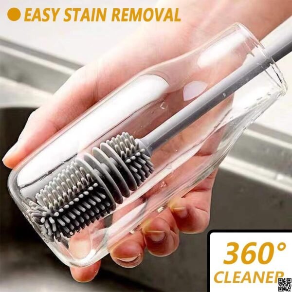 Silicone Bottle Cleaning Brush Bottle Cleaner - Image 6