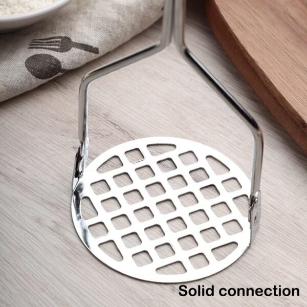 Stainless Steel Potato Press Masher Food Masher Crusher - Image 5
