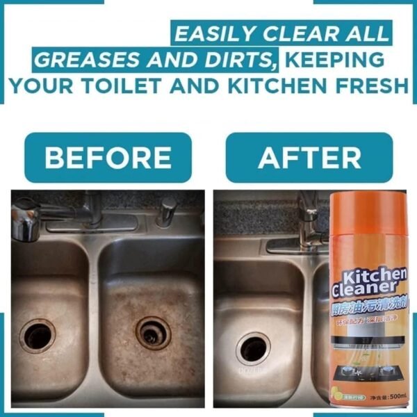 Kitchen Cleaner, Foam Cleaner Spray - Image 9