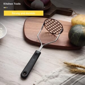 Stainless Steel Potato Press Masher Food Masher Crusher