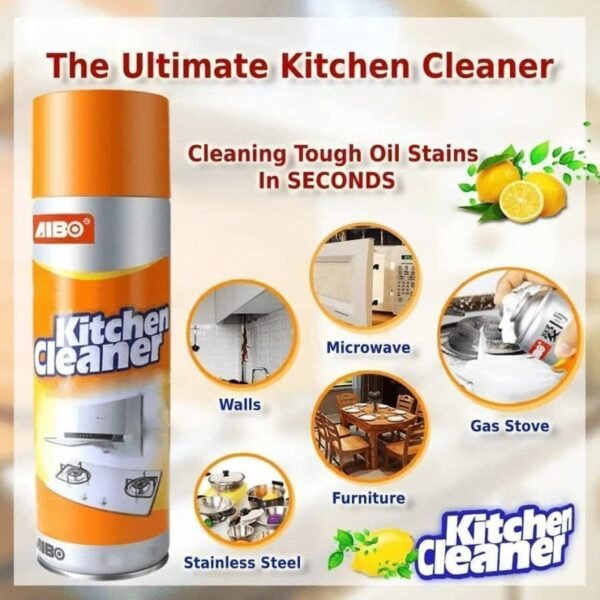 Kitchen Cleaner, Foam Cleaner Spray - Image 4