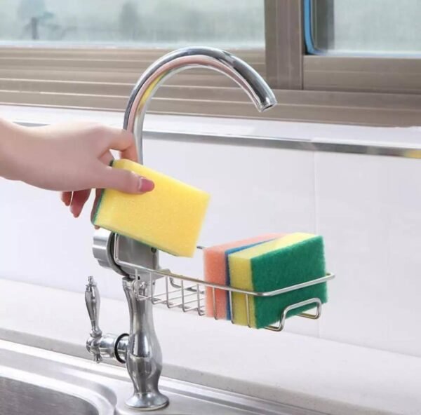 Faucet Rack Kitchen Sink Organizer Holder-1Pcs - Image 4