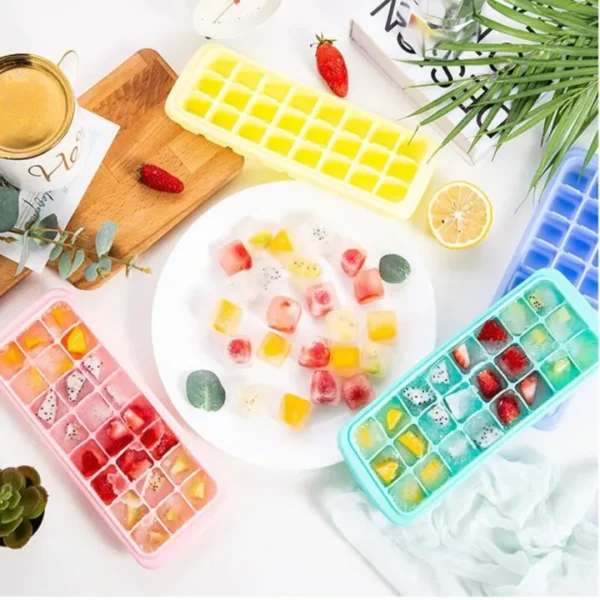 Silicone 24pcs ice tray box - Image 3