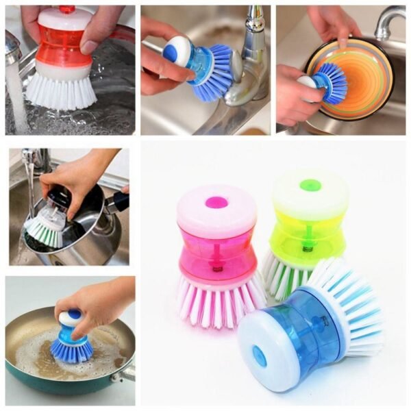 Kitchen Cleaning Dish Brush Scrubber Cleaner - Image 2