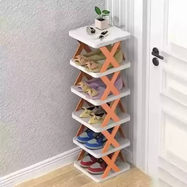 5 Layer Foldable Shoe Rack Organizer - Image 4