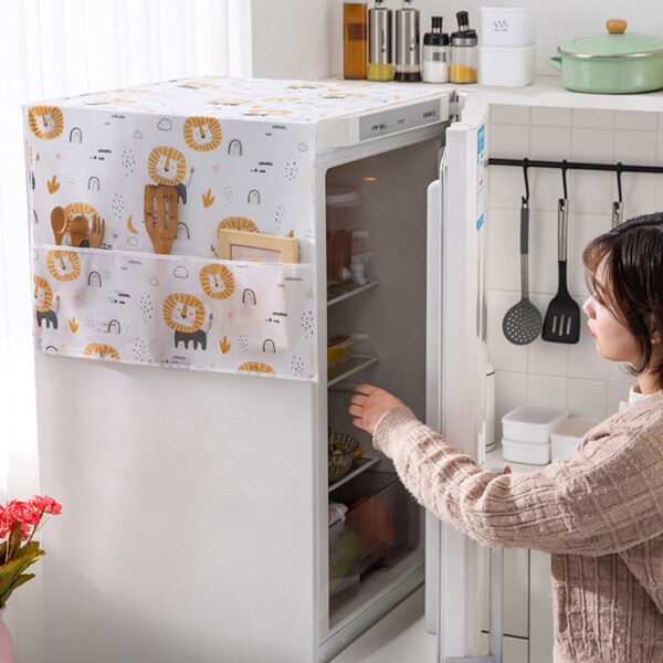 Double door fridge cover Dust proof (180×62cm) - Image 4