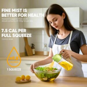 2 in 1 Oil Sprayer and Oil Dispenser Bottle 500ml