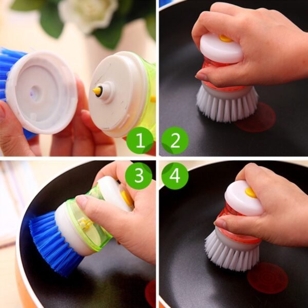 Kitchen Cleaning Dish Brush Scrubber Cleaner - Image 3