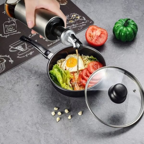 Glass Oil Control 500ml, Cooking Oil Dispenser Bottle - Image 4