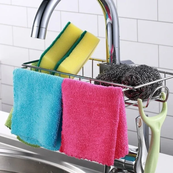Faucet Rack Kitchen Sink Organizer Holder-1Pcs - Image 6