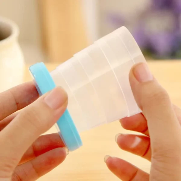 Cute Cartoon Portable Telescopic Folding Cup - Image 3