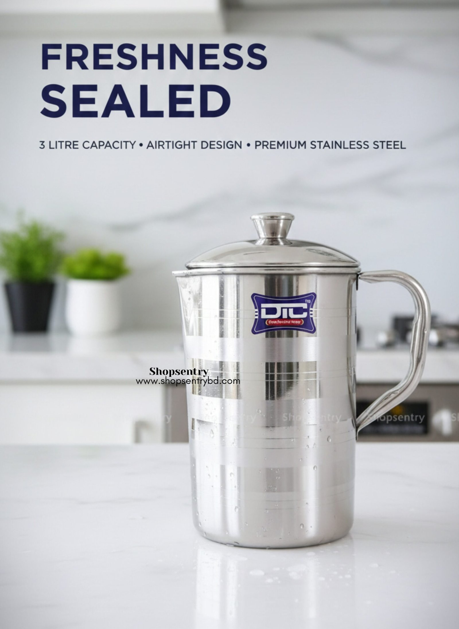 3 Litre Jug Free home delivery - Image 3