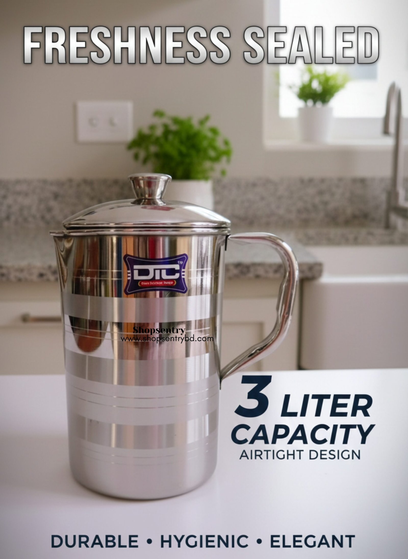 3 Litre Jug Free home delivery - Image 2